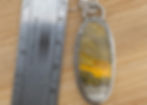 Thumbnail: Oval Bumble Bee Jasper Pendant Sterling Silver