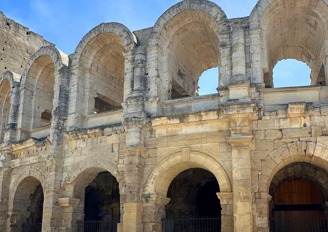 Arles, Provence, Camargue, Southern France, architecture, city, Amphitheatre