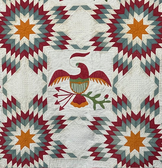 Walkthrough the "American Pride" Antique Quilt Exhibit