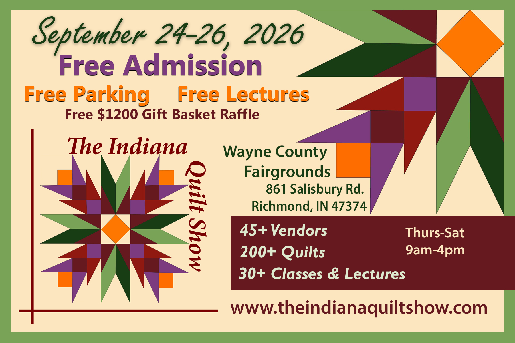 The Indiana Quilt Show 2026