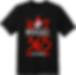 BLACK HOTMUSIC365 T-SHIRT 1 color logo