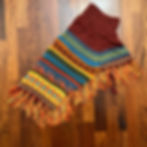 Alpaca dog poncho handmade in the Andes of Peru