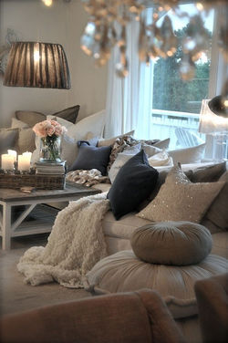 Living Room: Lovely Greys
