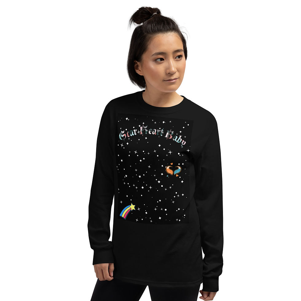 Thumbnail: Scar Heart Baby Long Sleeve Shirt