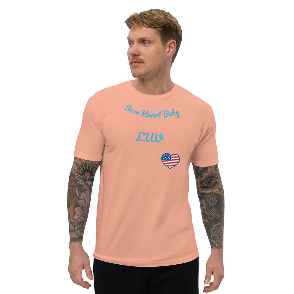 Thumbnail: ScaHeartBaby Sleeve T-shirt