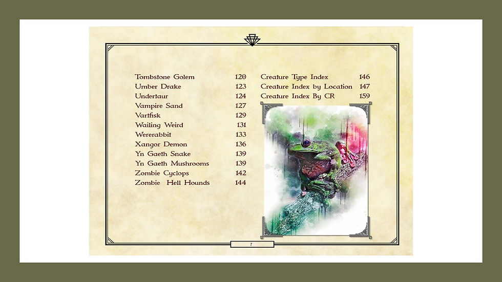 Thumbnail: Hal and Roger's Creature Compendium - 5e compatible