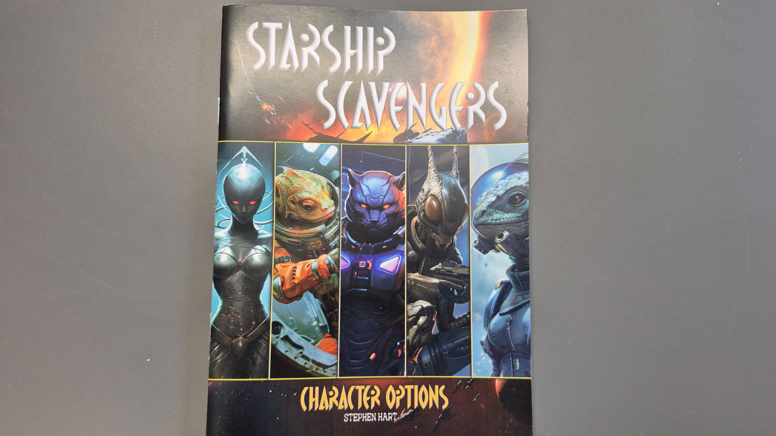 Starship Scavengers Character Options PRINT