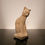 Thumbnail: Rare Art Deco Cat sculpture by Auguste Mouzin et Cie, Belgium
