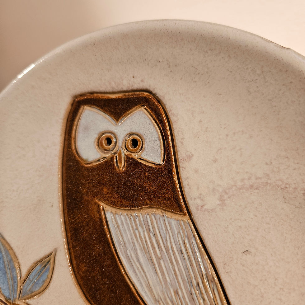 Thumbnail: Ceramic art plate by Antoine Dubois (1869-1949)