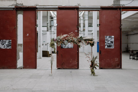 Traubogen bei Hochzeit
