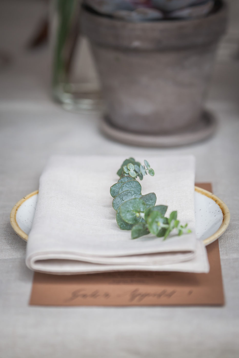 Miniaturbild: Serviette Leinen - Natur