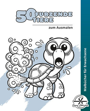 Cover: 50 Furzende Tiere zum Ausmalen