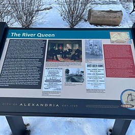 The River Queen Historical Marker