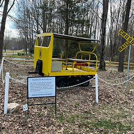 Railroad Motorcar Historical Marker