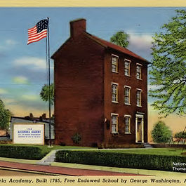 Alexandria Academy 1732-1932 Historical Marker