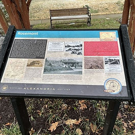 Rosemont Historical Marker