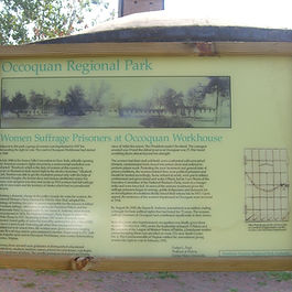 Women Suffrage Prisoners at Occoquan Workhouse (Historical Marker)