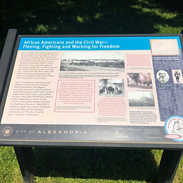 African Americans and the Civil War Historical Marker