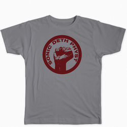 Sonic Deth Physt Circle Logo T Shirt