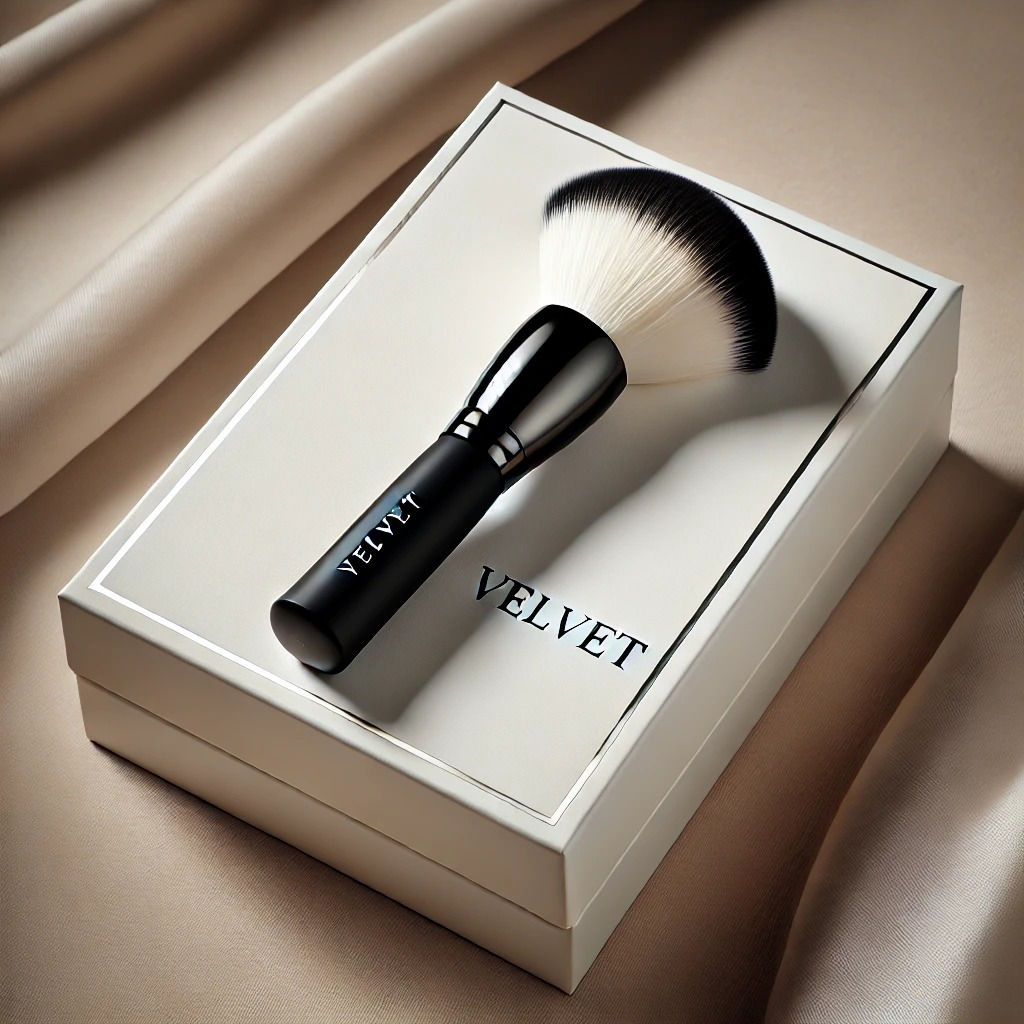 Brocha de Maquillaje "Velvet Precision"