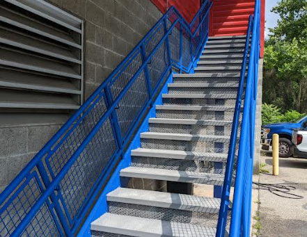 Millvale Stairs Get Fresh Coat of Paint