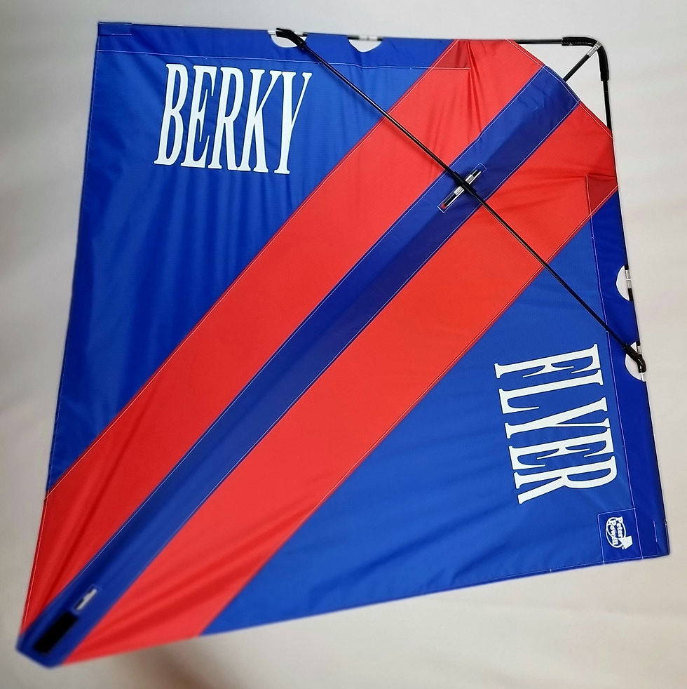 Miniatura: Peter Powell Stunter Kite Printing Left Right