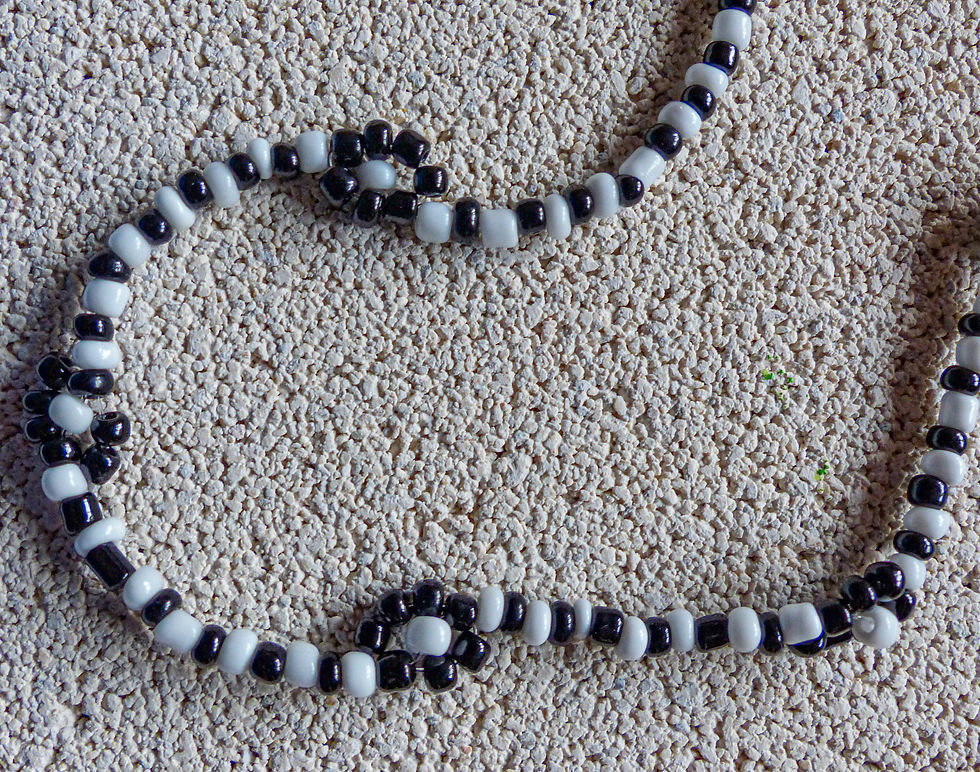 Miniatura: Collar Pearly-Flowered (+3 colores)