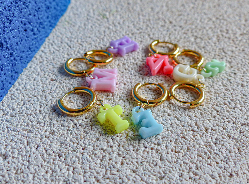 Thumbnail: Capital Letter Earring