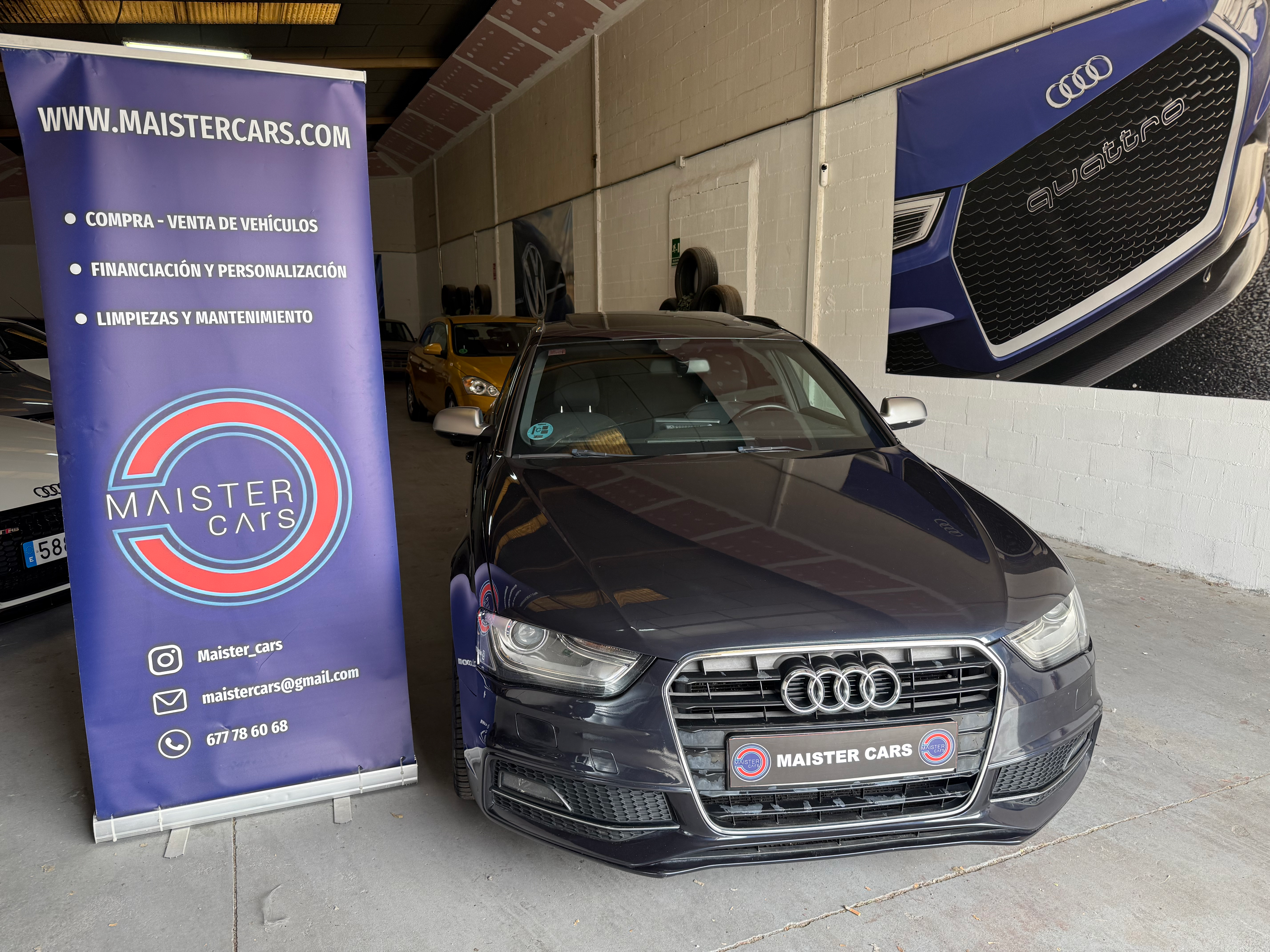 AUDI A4 AVANT S-LINE 2.0 TDI 136CV DESDE 110€ MES