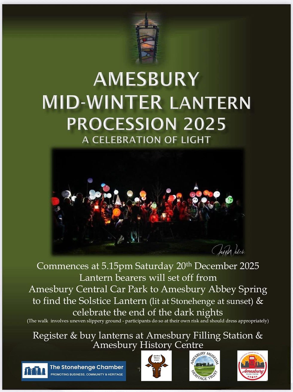 Amesbury Mid-Winter Lantern Procession