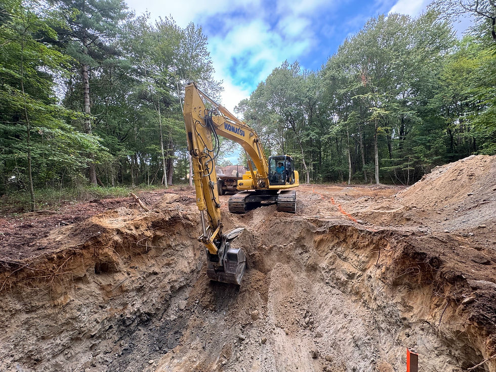 Septic system installation Massachusetts