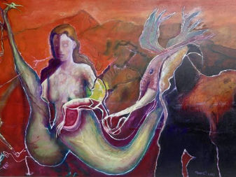 கம்பமத யானை. *