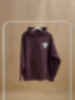 Thumbnail: Heather Sport Dark Maroon Duck'd Up Hoodie