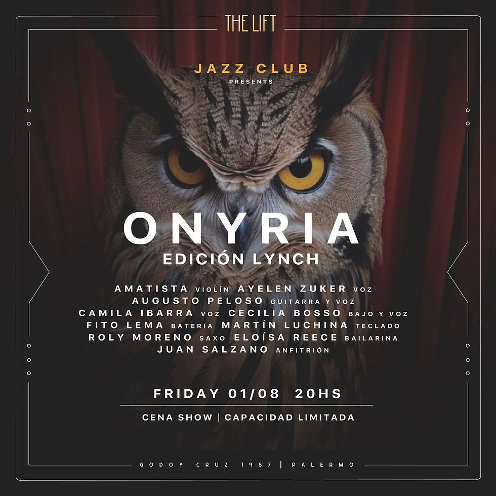 THE LIFT - ONYRIA: EDICIÓN LYNCH