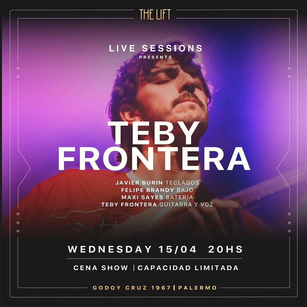 LIVE SESSIONS Presents TEBY FRONTERA