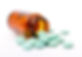Pills in apothecary bottle