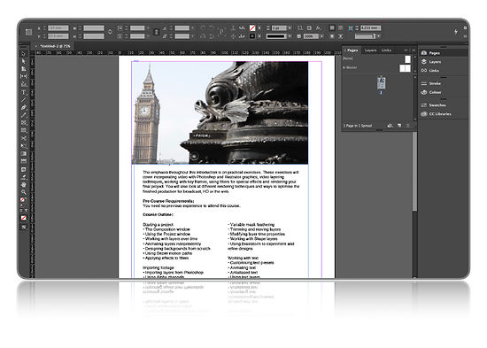 Adbe InDesign Basic Training