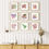 Thumbnail: Peaking Parrots Watercolor Print