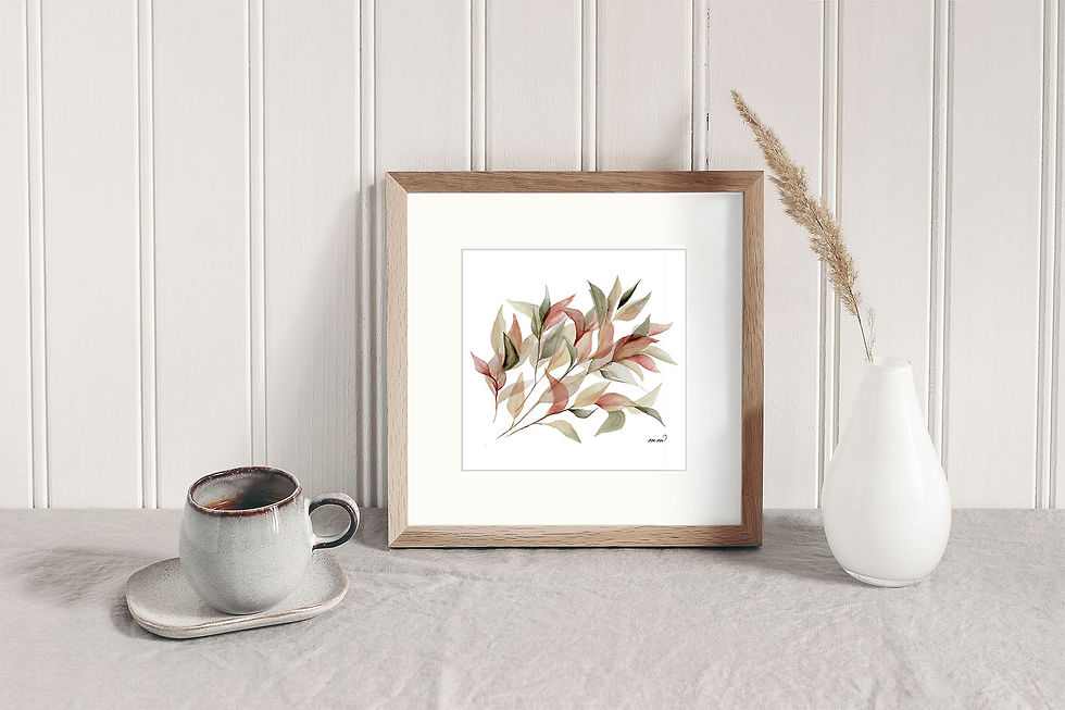 Thumbnail: Ethereal Branches Watercolor Print