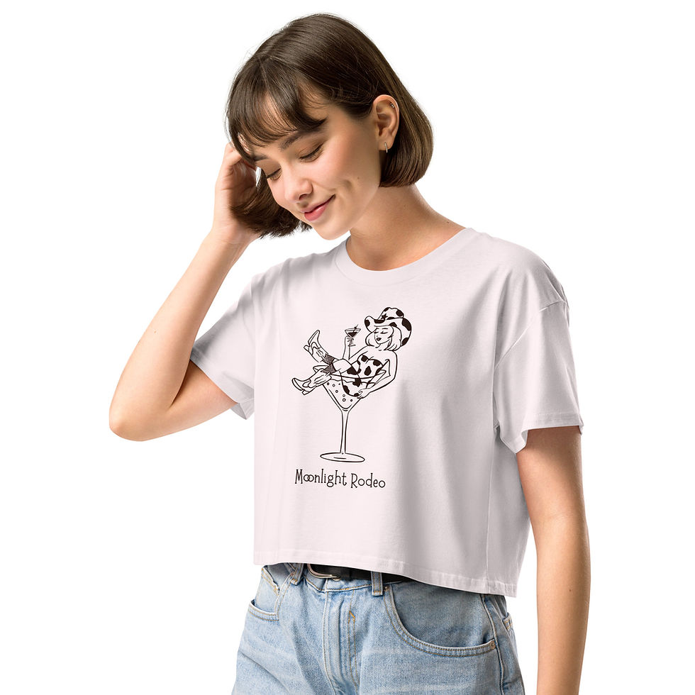 Thumbnail: Women’s Moonlight Rodeo crop top