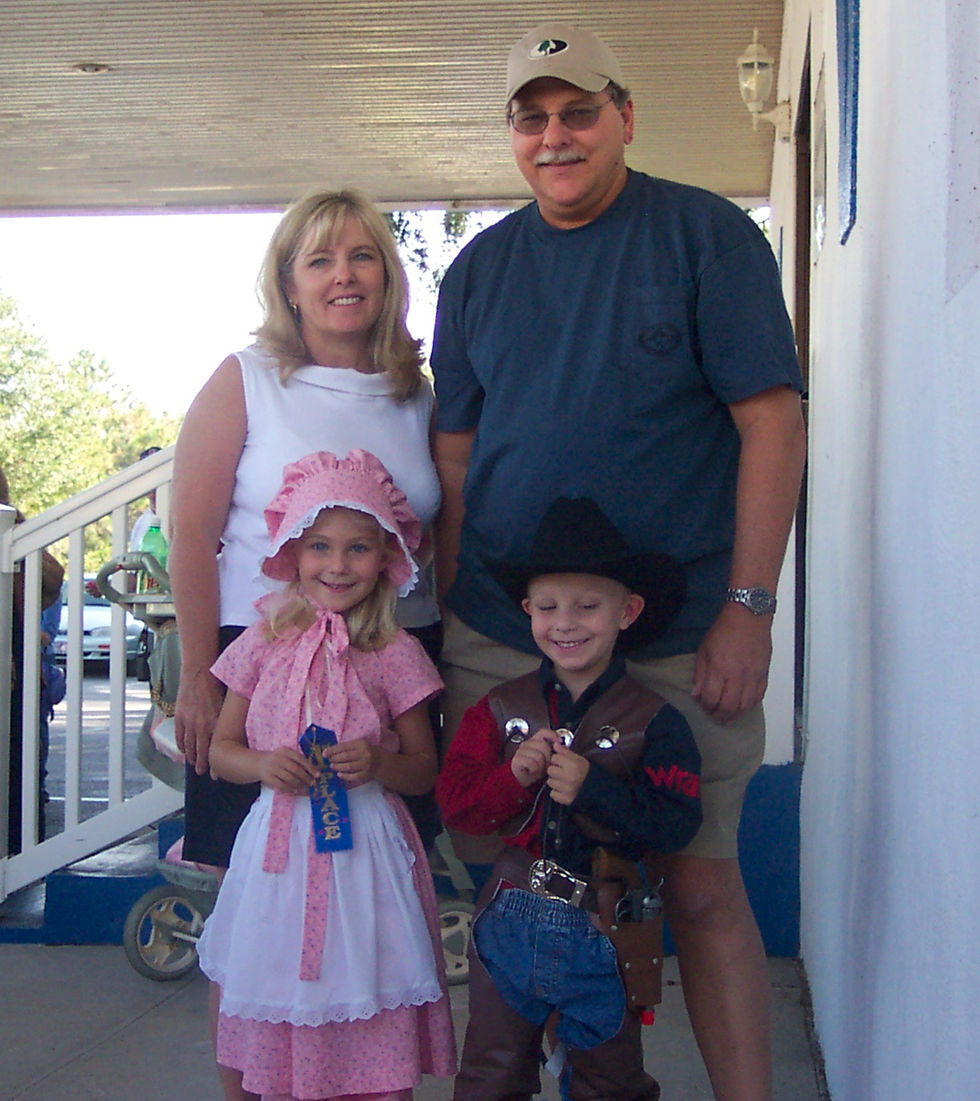 Mom (Denise), Dad (Dan), and the Grandkids (Jordan & Jacob), November 2006