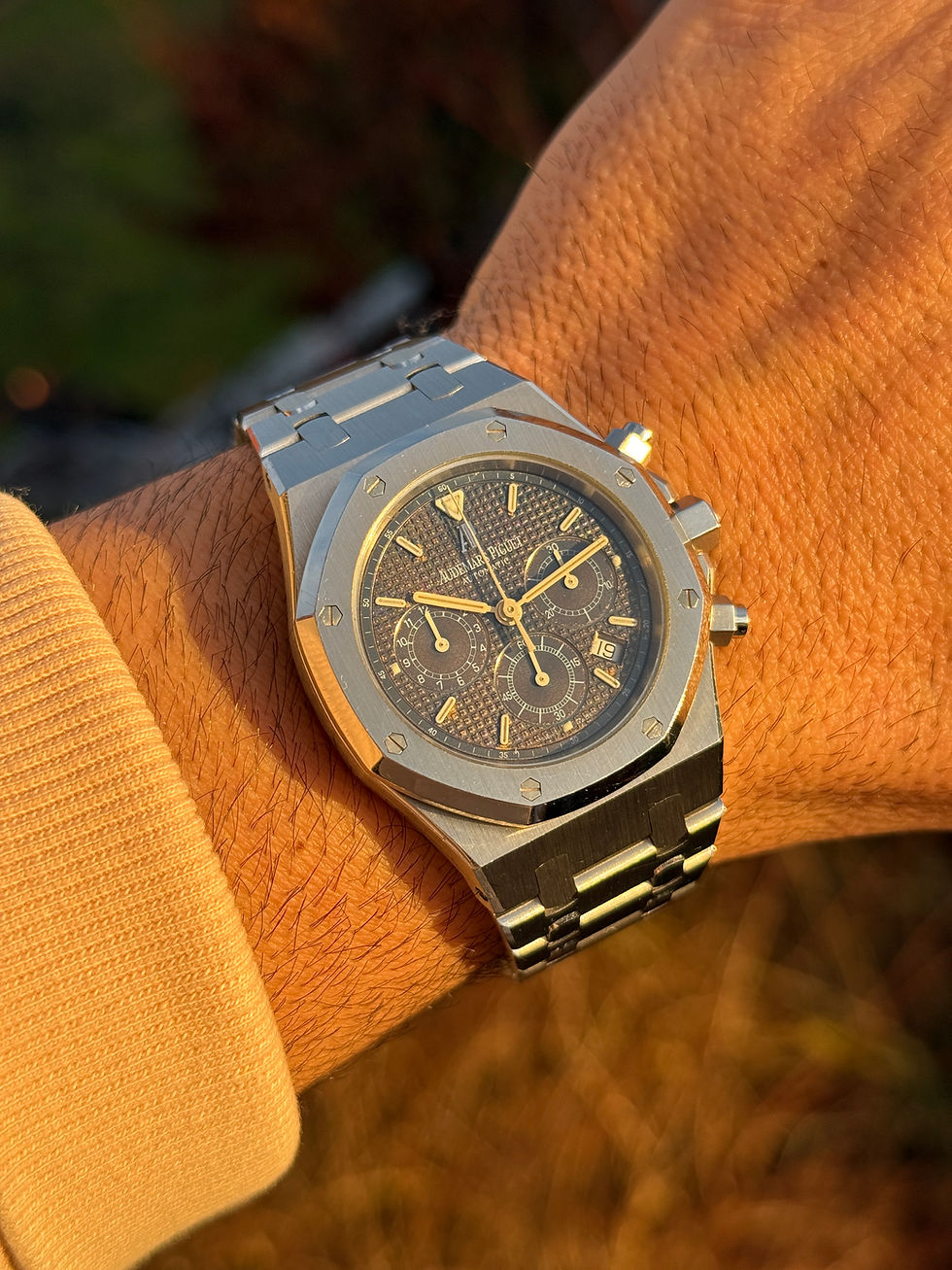 Miniaturbild: Audemars Piguet 25860ST "Kasparov" - Unpoliert - Tropical Dial
