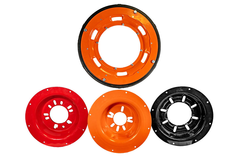 Thumbnail: Guni X45 Wheel (Orange) Complete