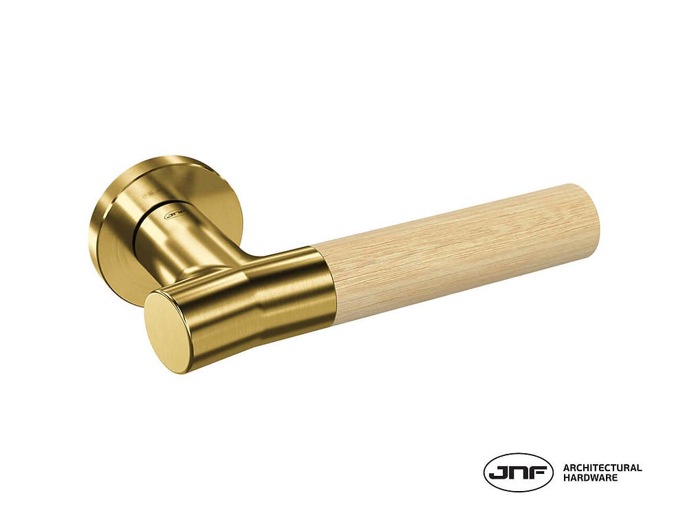 Miniature : Poignée de porte - Wood Nature Bamboo