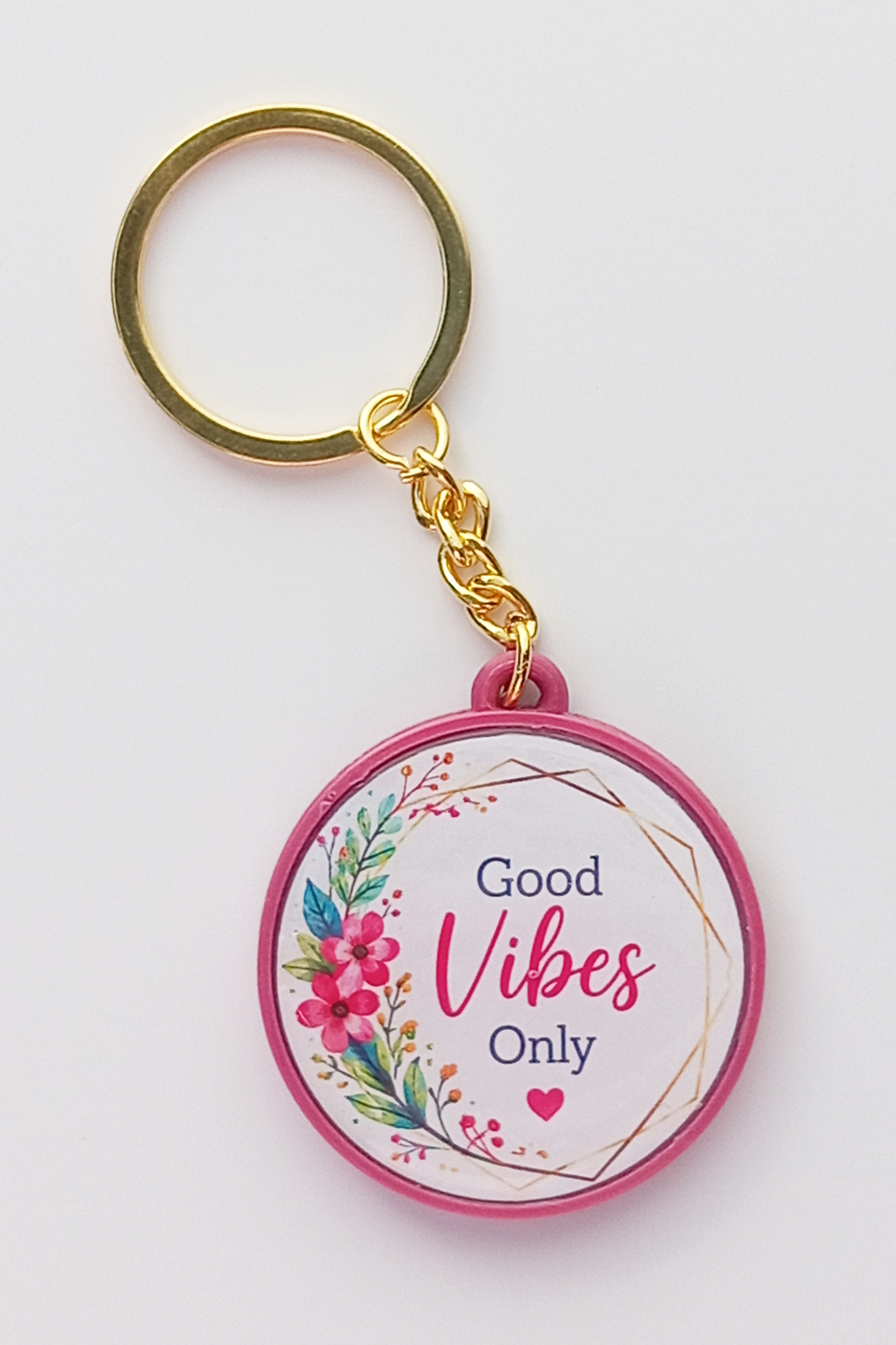 Good Vibes Keyring
