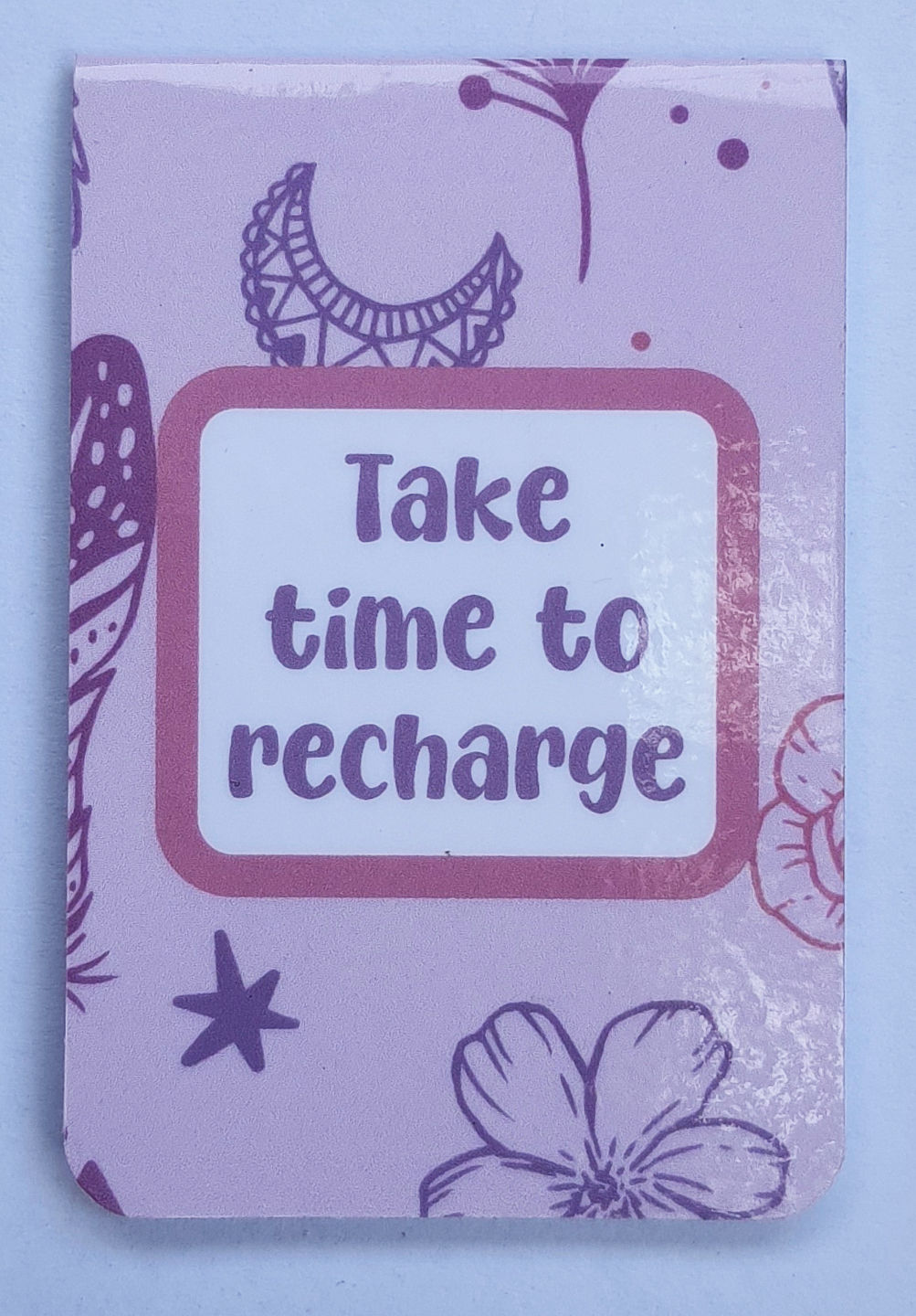 Take Time to Recharge Bookmark