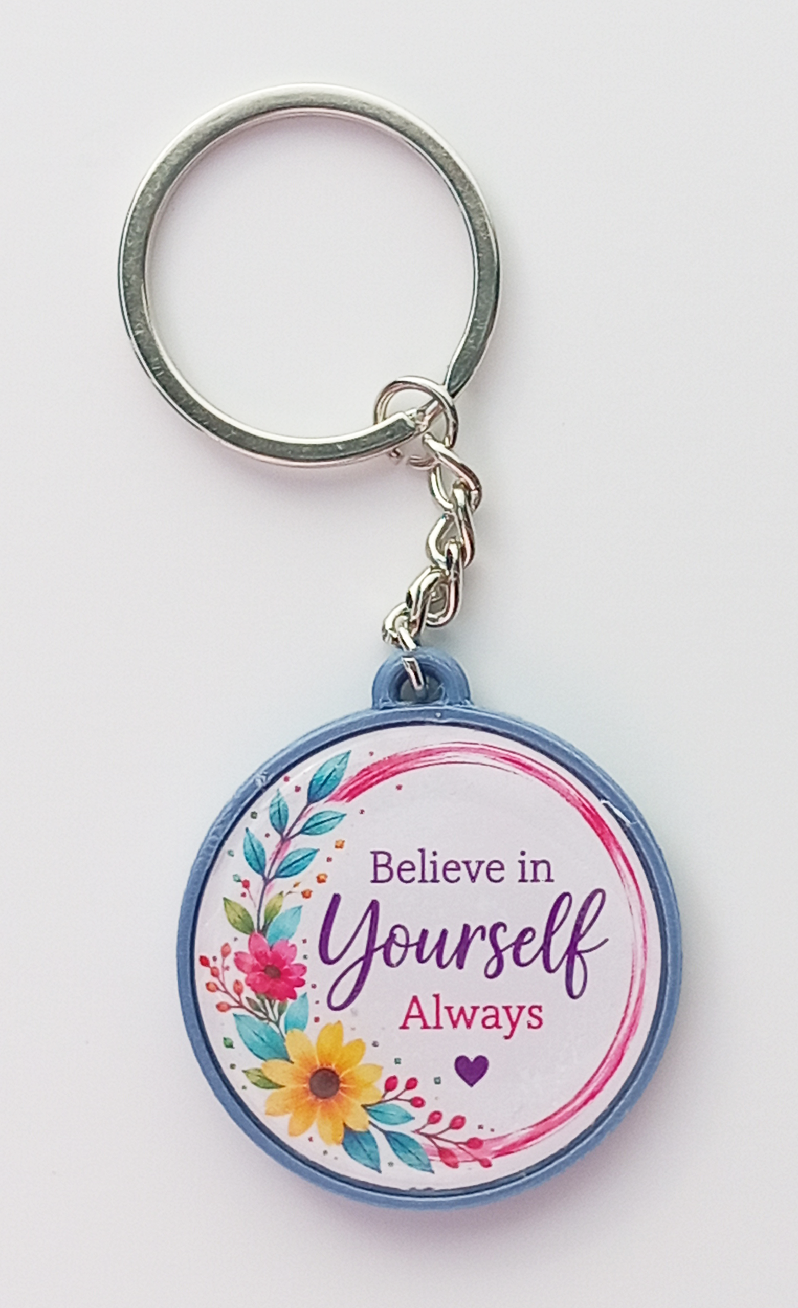 Believe in Yourself Keyring