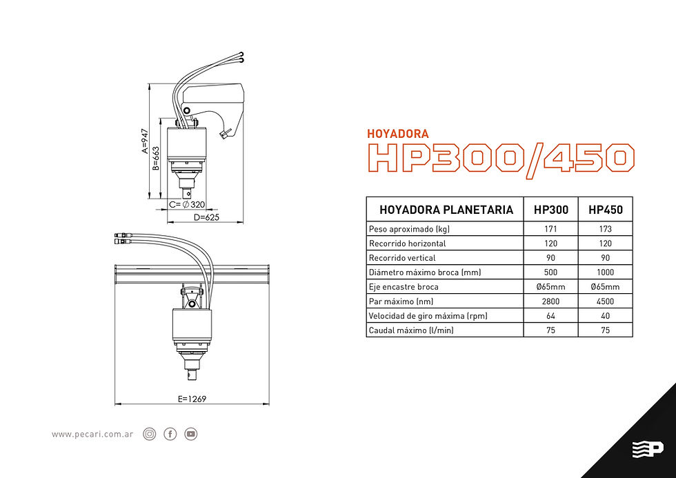 Miniatura: Hoyadora POWER HP450