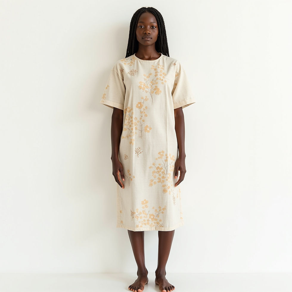 Mud Cloth Shift Dress