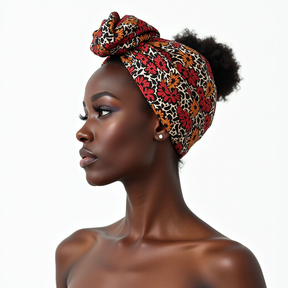 African Print Headwrap